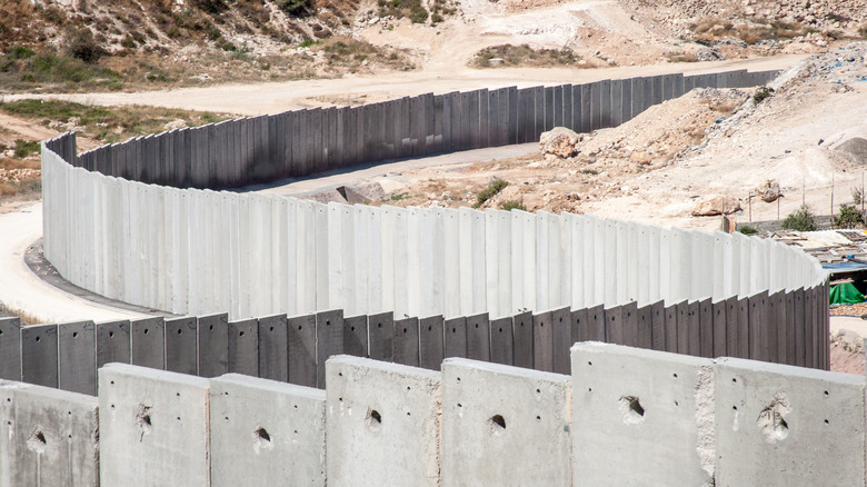 Separation wall Israel Palestinian land