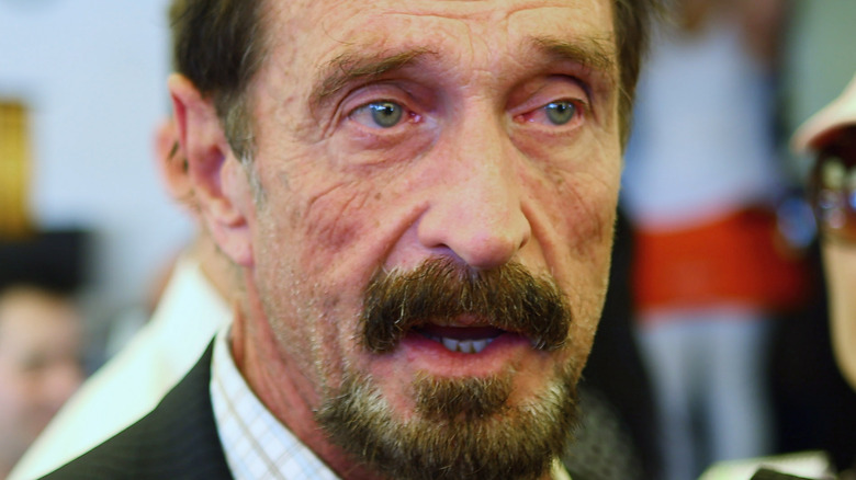 John McAfee in 2012 