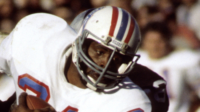 Earl Campbell Houston Oilers helmet