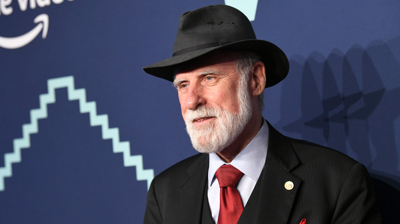 Vint Cerf posing for a photo