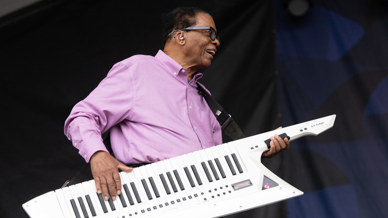 Herbie Hancock performing live