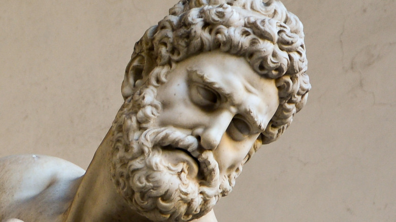 Hercules in stone