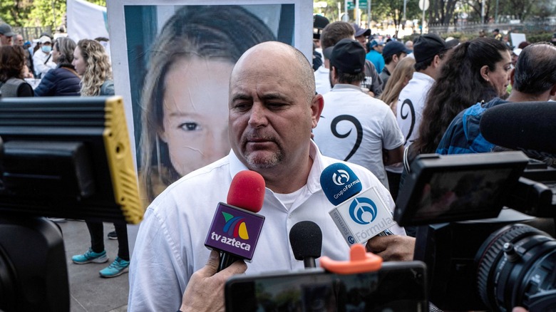 Julian LeBaron speaking to press