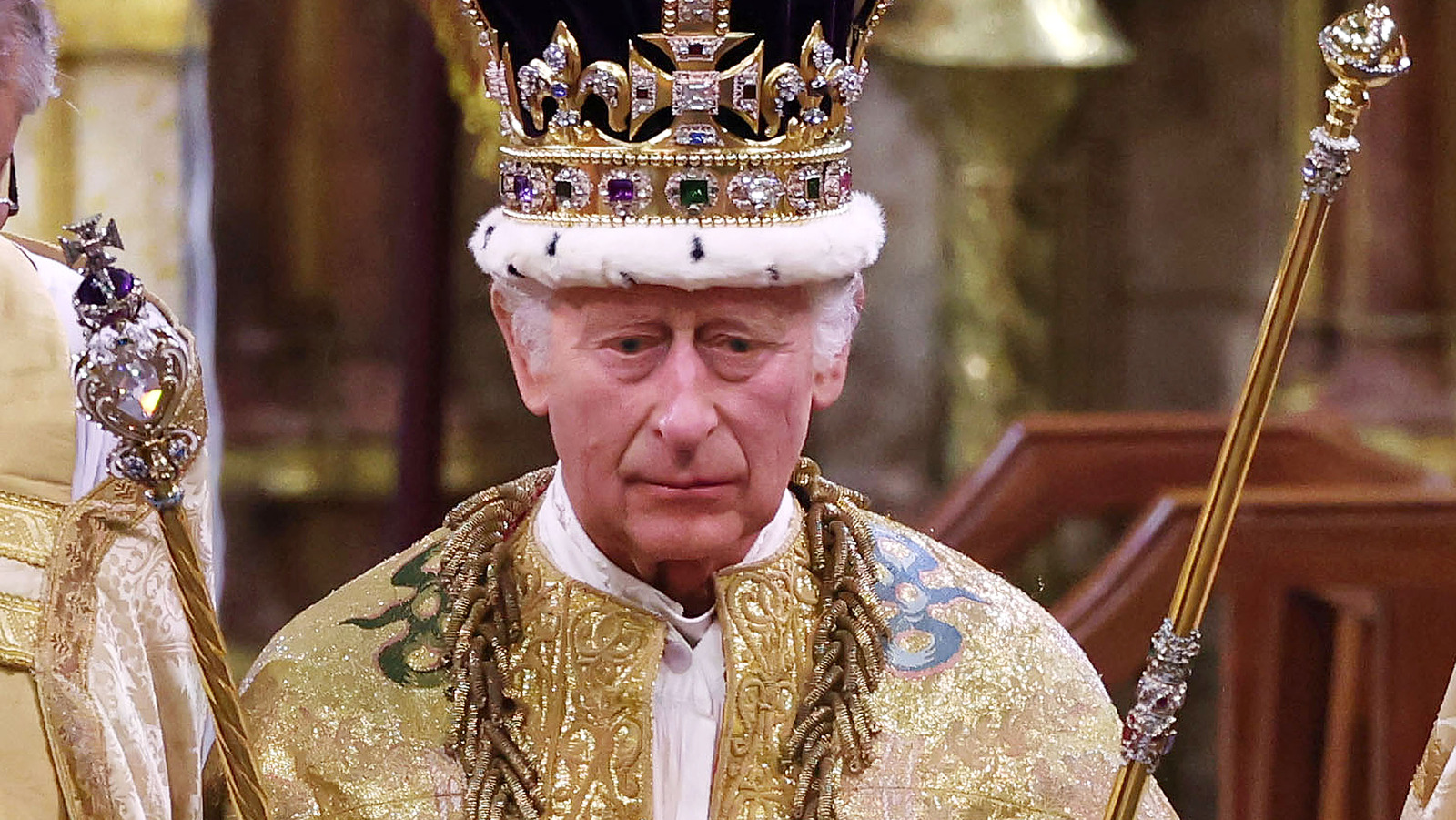 The 'Grim Reaper' From King Charles' Coronation Revealed - Grunge ...