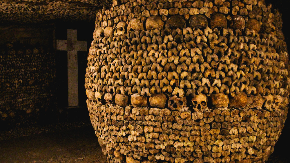 Paris catacombs