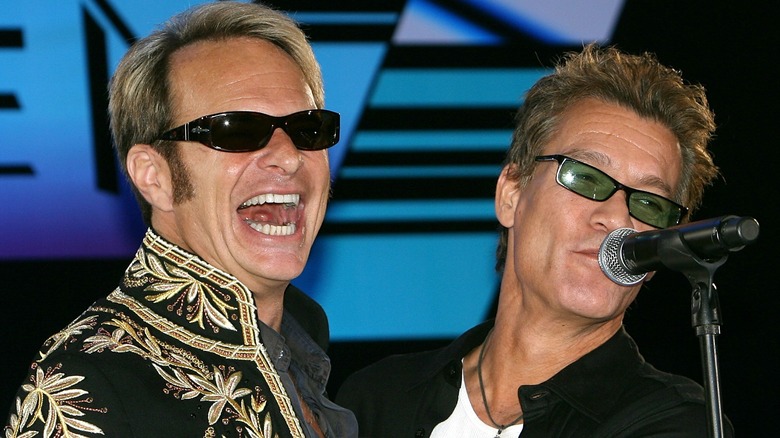 David Lee Roth and Eddie Van Halen in 2007