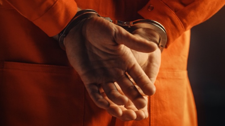 man in handcuffs