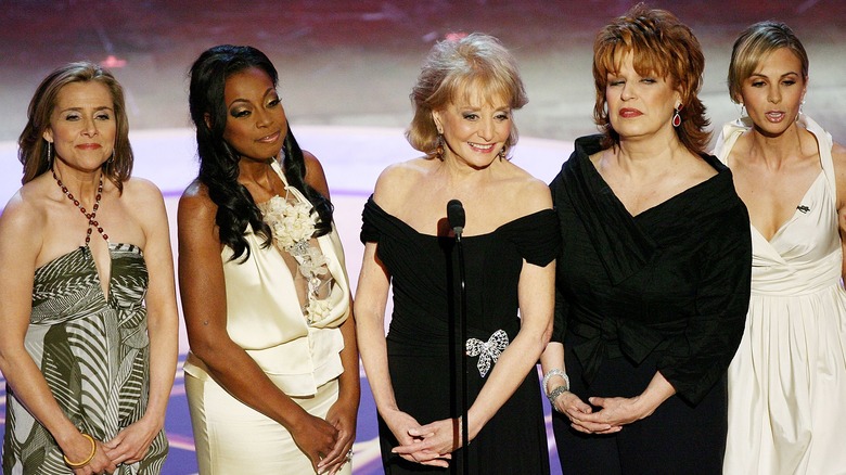 Barbara Walters and The View cast
