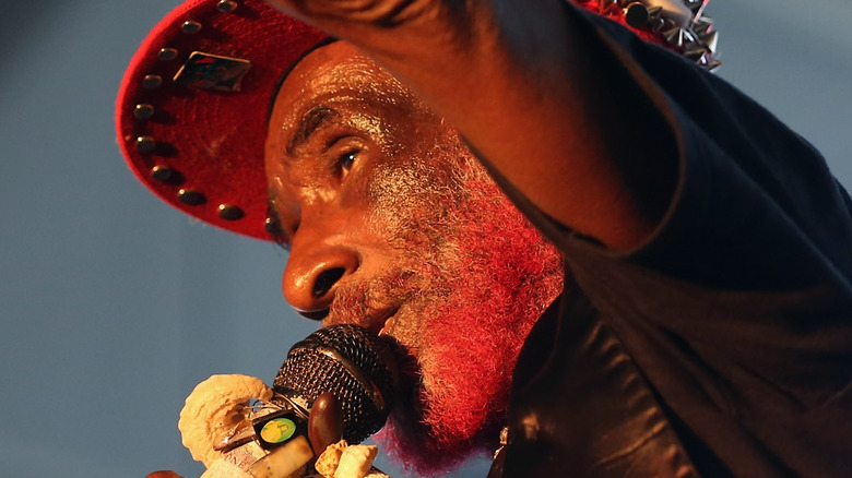 Lee Scratch Perry performing in 2013