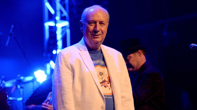 Michael Nesmith smiling