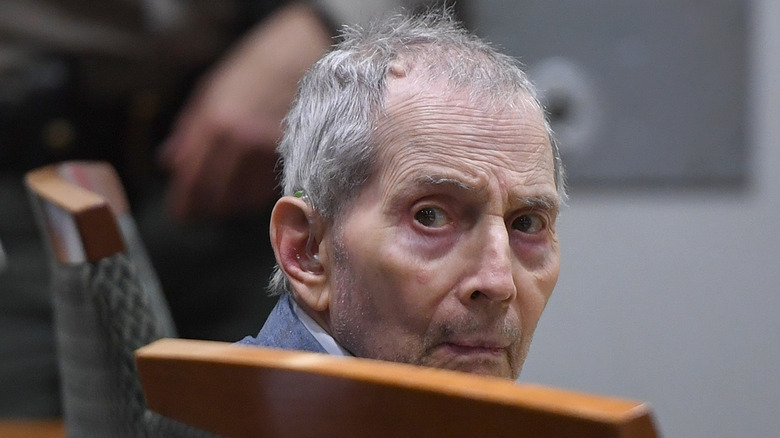 Robert Durst staring