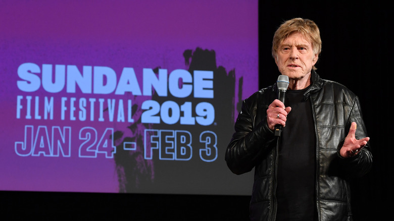 Robert Redford at Sundance Festival