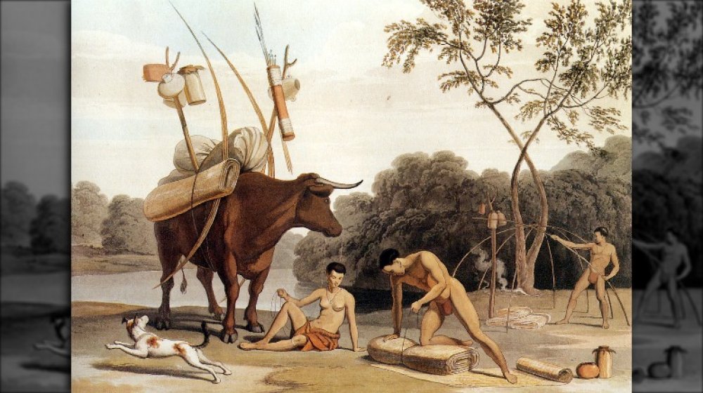 pastoral hottentot painting