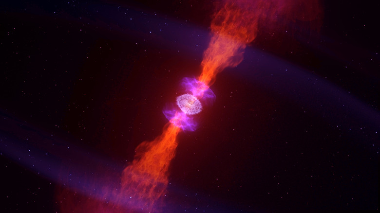 Neutron star beam concept