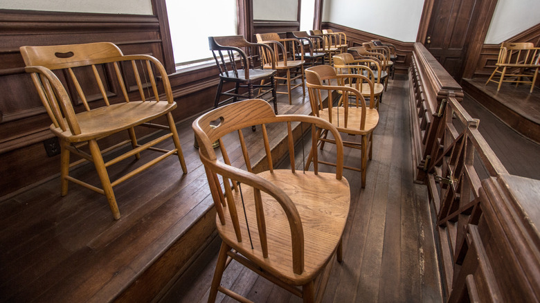jury box