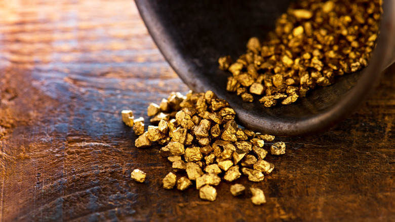 gold nuggets