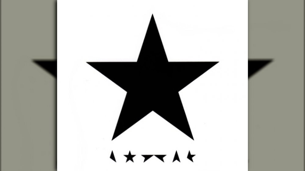 The album cover for Blackstar.