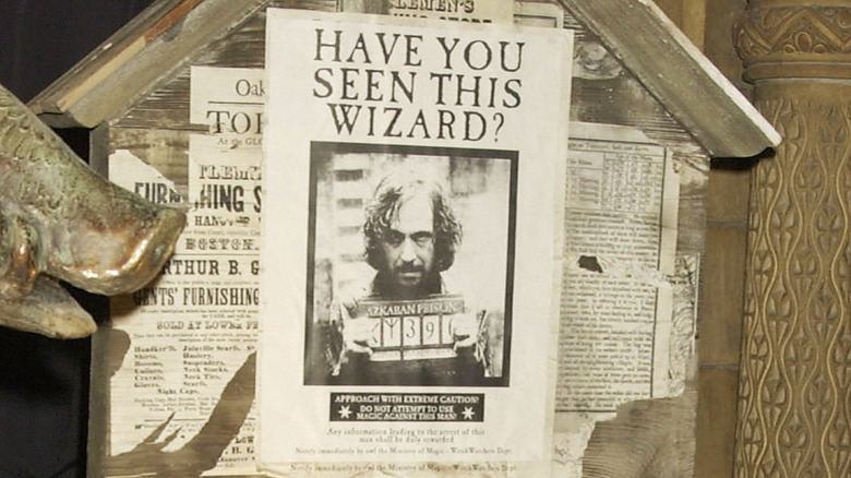poster of Azkaban prisoner Sirius Black