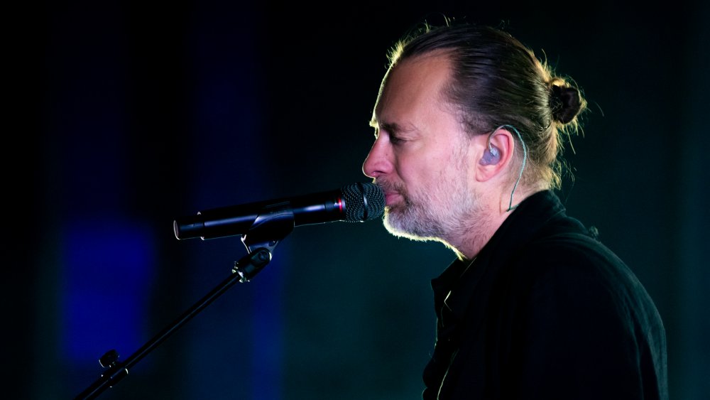 Thom Yorke performing in Los Angeles in 2019