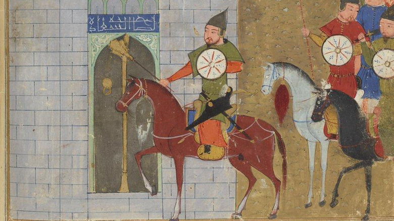 Genghis Khan besieges China