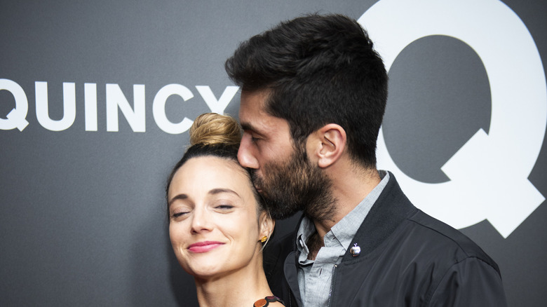 Nev Schulman kissing Lauren Perlongo