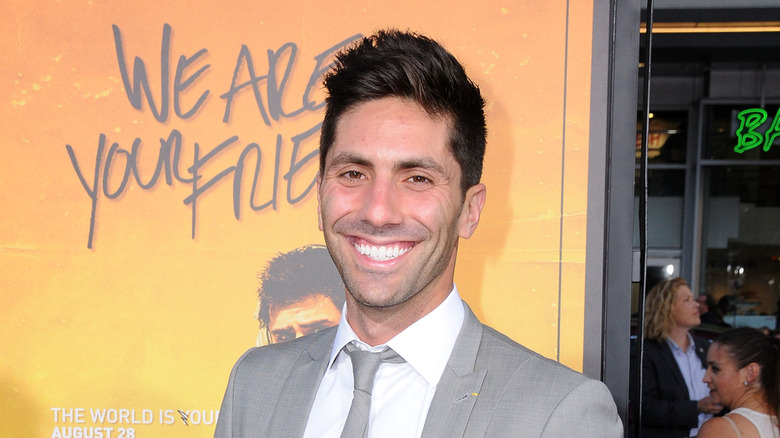 Nev Schulman on a red carpet in 2015