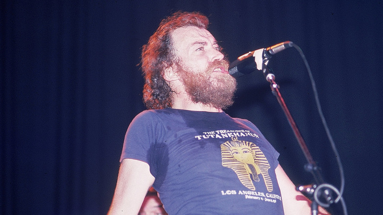 Joe Cocker performing on stage in the 1970s