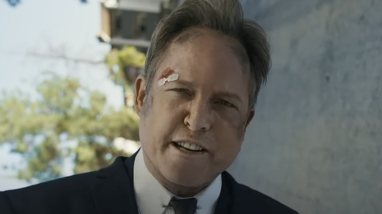 dean winters allstate mayhem on ground