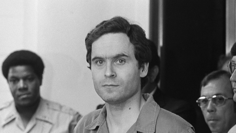 ted bundy staring