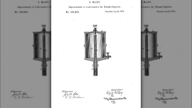 Patent Elijah McCoy