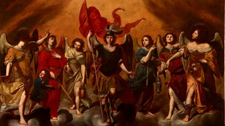 painting of the seven archangels