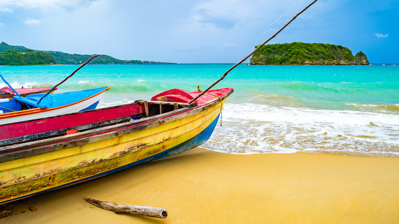 Jamaica fishing boats