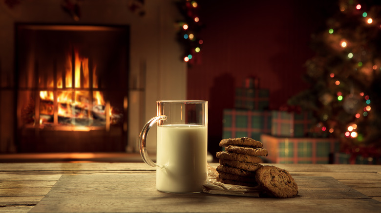 cookies and milk