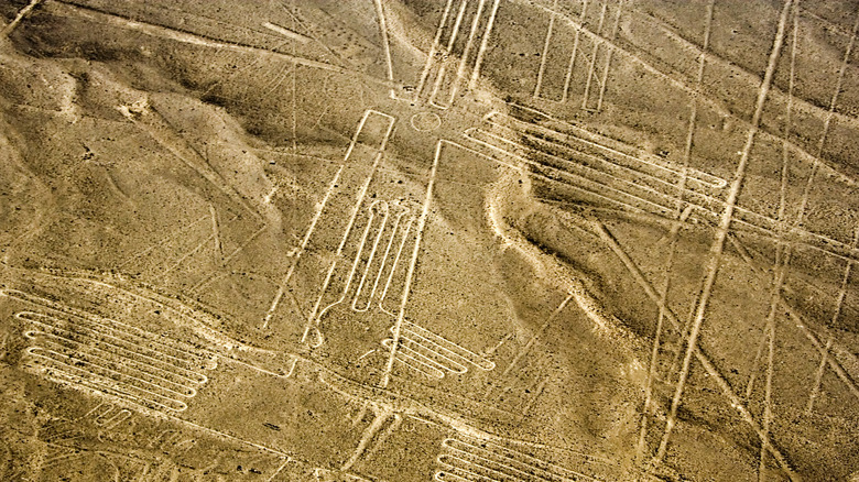 Aerial view of the Nazca lines
