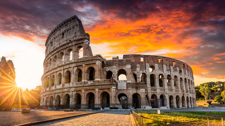 The Colosseum in Rome