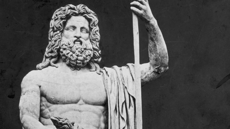 statue of the Roman god Jupiter