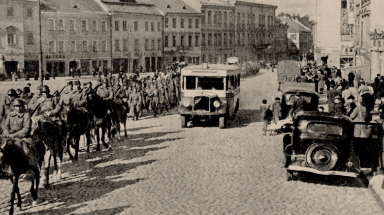 Soviet forces in Vilnius