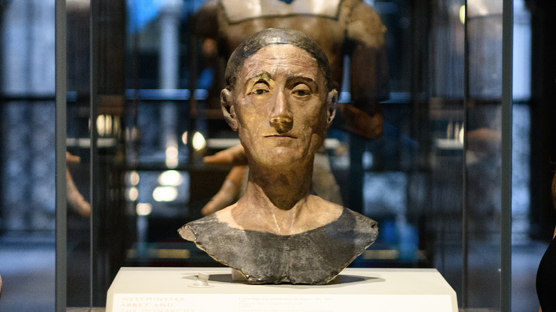 Funeral effigy in Westminster Abbey