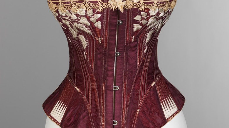 Victorian-style corset