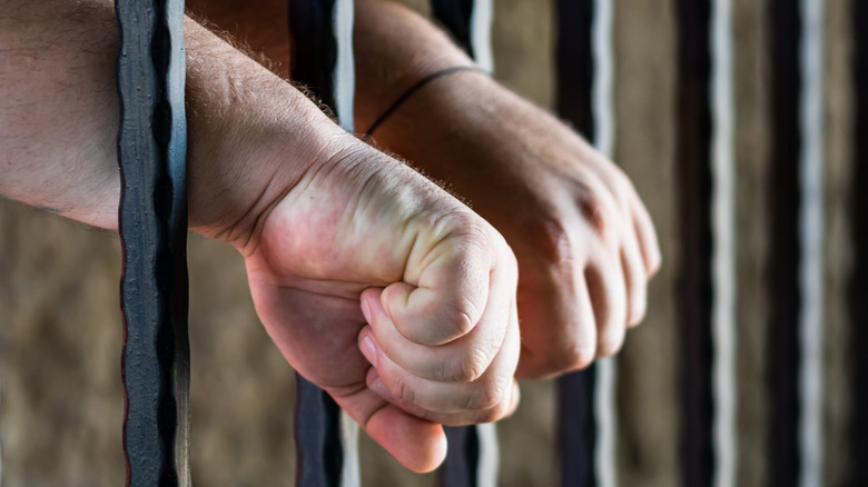 Behind bars