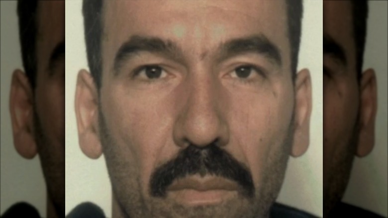 Anthony Marrero looking sad in a police mugshot