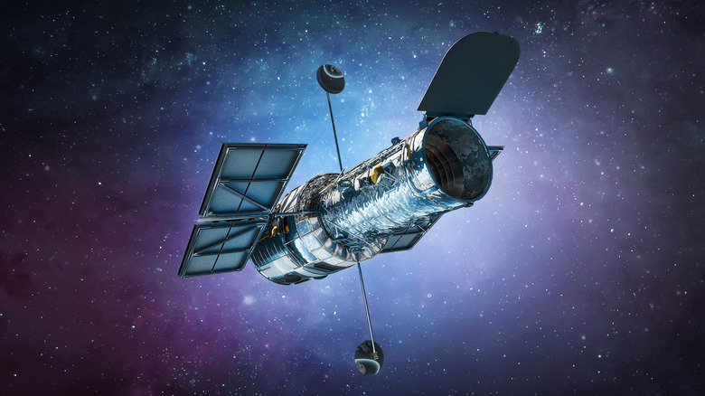 hubble telescope in space