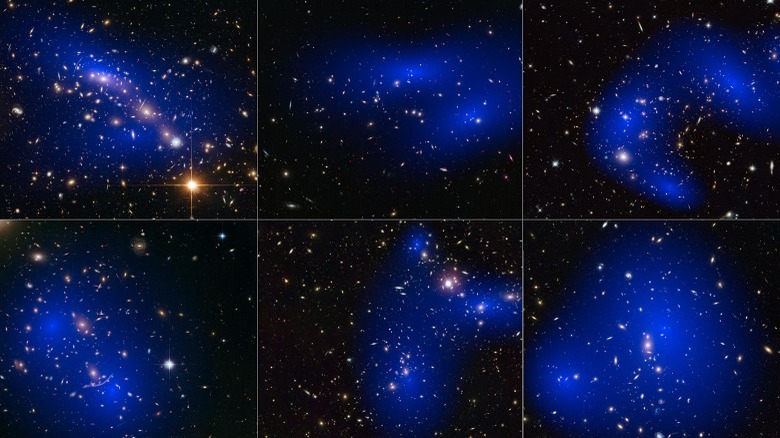 hubble's dark matter map