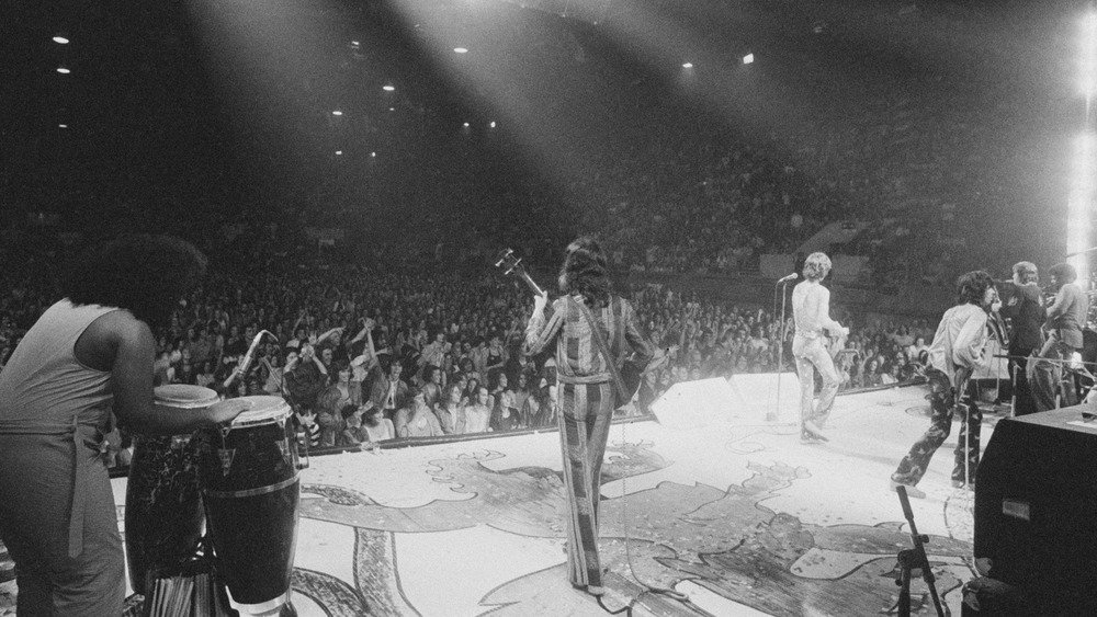 The Rolling Stones performing