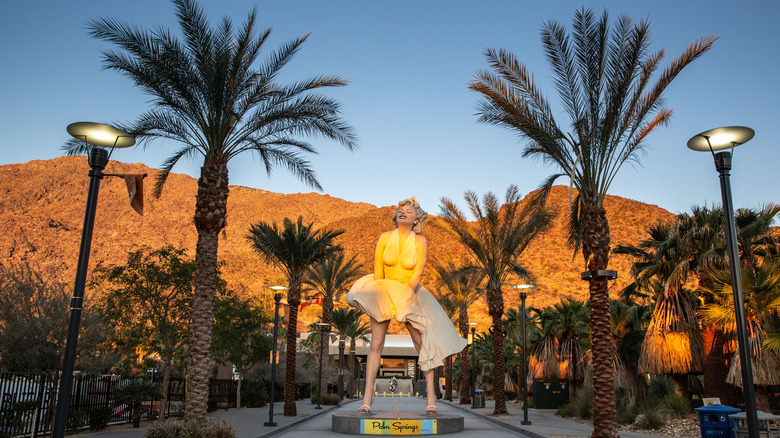 Forever Marilyn statue in Palm Springs, CA