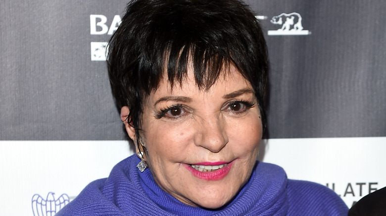 Liza Minnelli smiling