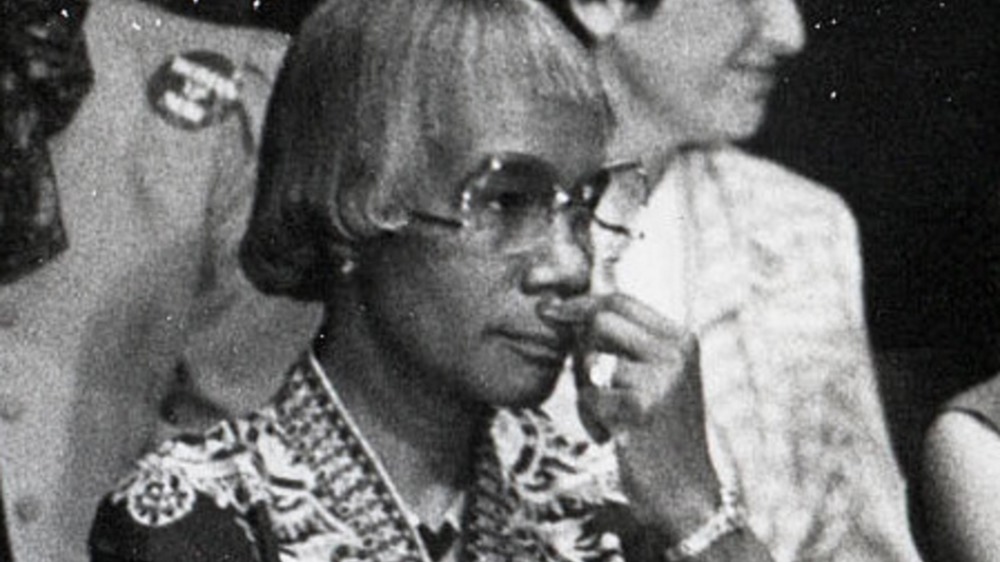 Cropped photo of Chisholm at the 1984 Democratic National Convention, CC BY-SA 3.0