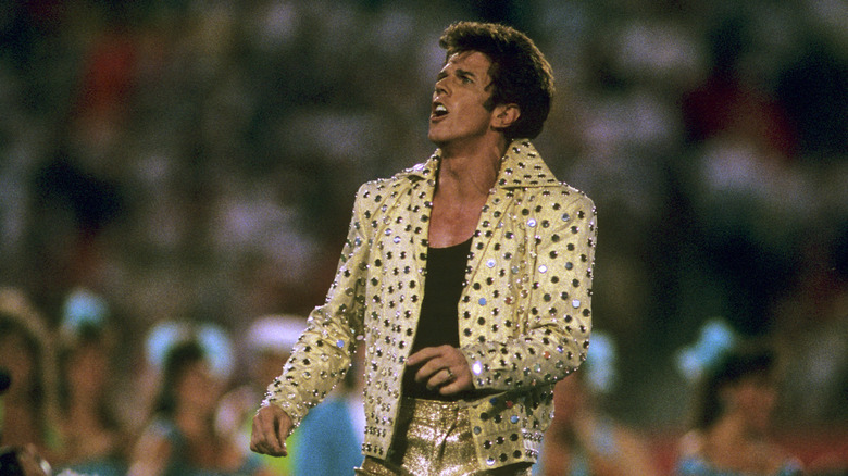 Elvis Presto performing 1989 Super Bowl