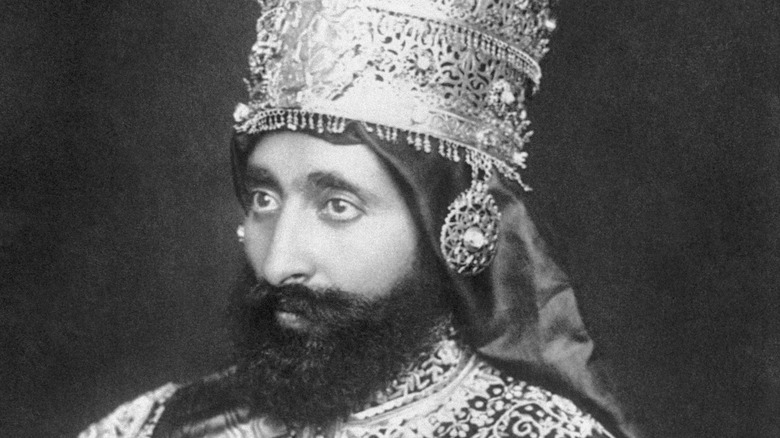 Ethiopian Emperor Haile Selassie 