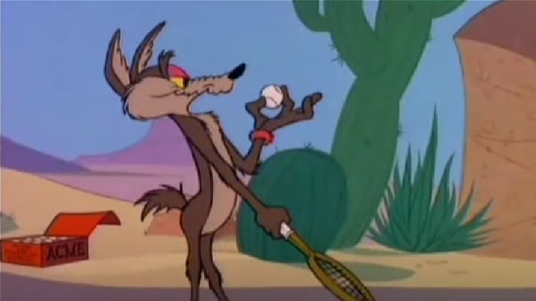 Wile E Coyote Statue